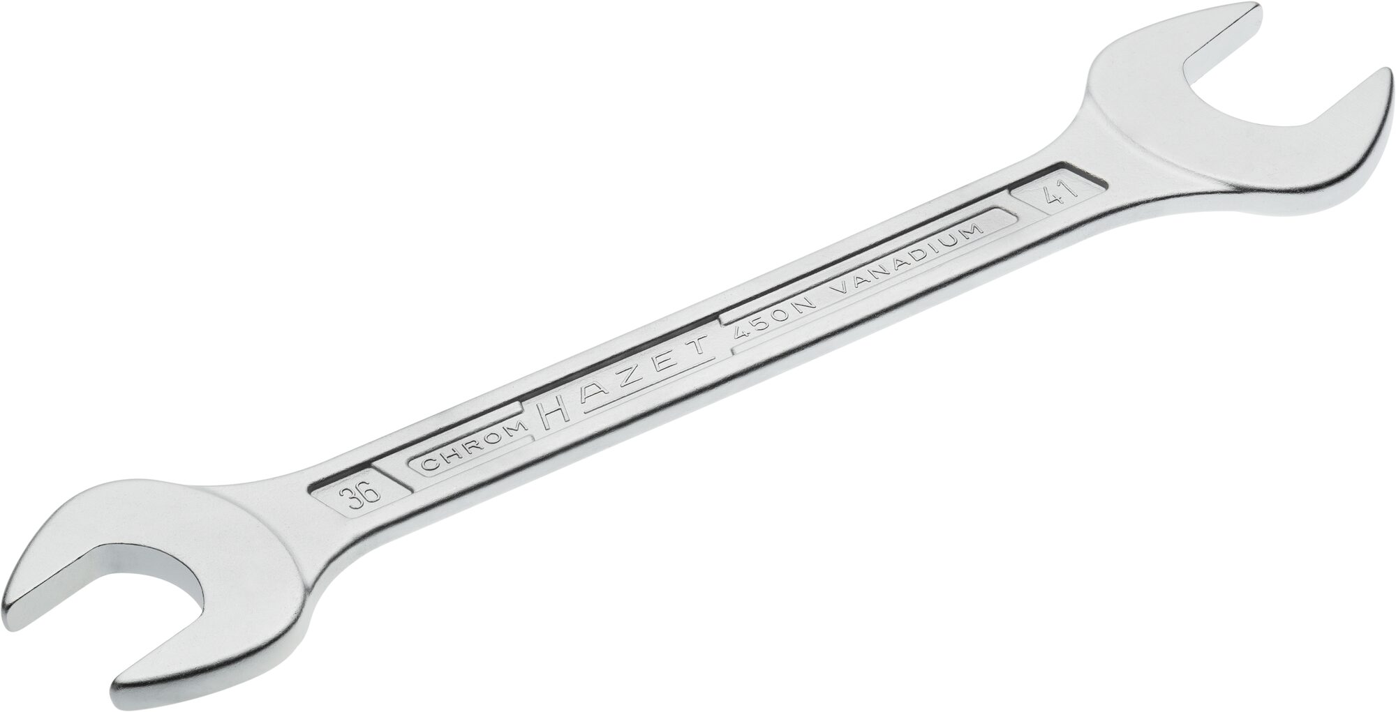HAZET Doppel-Maulschlüssel 450N-36X41 ∙ Außen-Sechskant Profil ∙ 36 x 41 mm