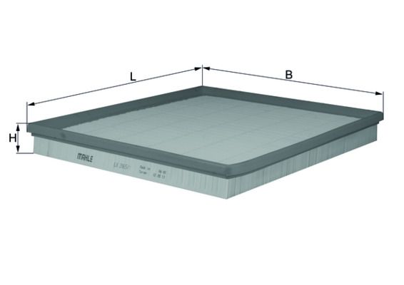 KNECHT Luftfilter (LX 2065/1)