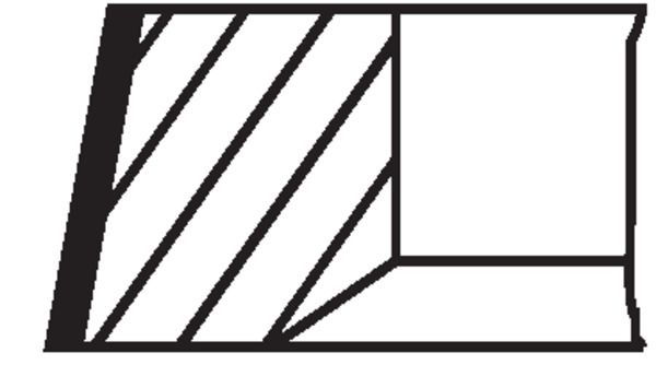 MAHLE Kolbenringsatz (030 20 V2)