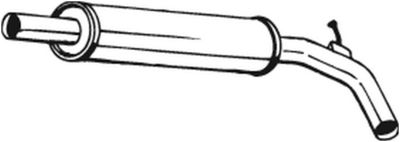 BOSAL Mittelschalldämpfer (227-109)