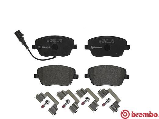 BREMBO Bremsbelagsatz, Scheibenbremse (P 85 077)