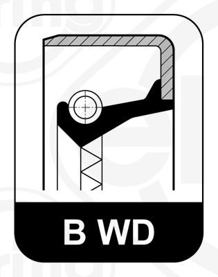 ELRING Wellendichtring, Differential (008.680)