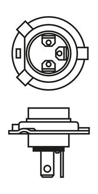 BOSCH Glühlampe, Fernscheinwerfer (1 987 301 054) BOSCH Glühlampe, Fernscheinwerfer (1 987 301 054)