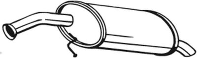 BOSAL Endschalldämpfer (169-217)