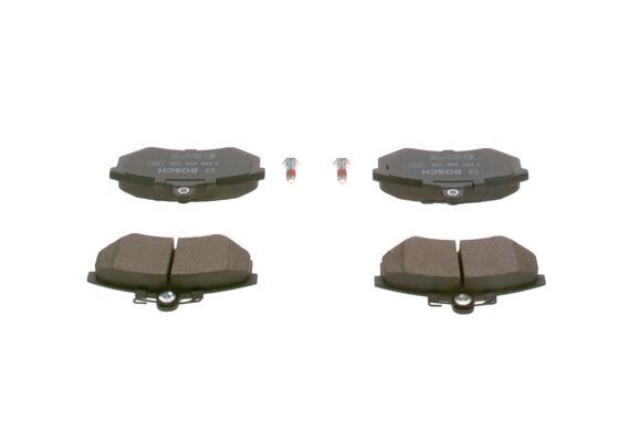 BOSCH Bremsbelagsatz, Scheibenbremse (0 986 466 700)