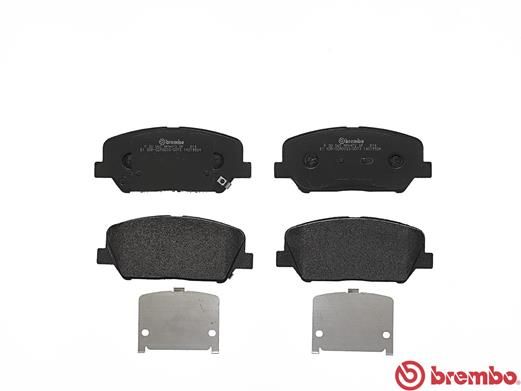 BREMBO Bremsbelagsatz, Scheibenbremse (P 30 065)
