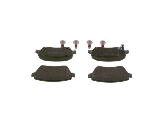 BOSCH Bremsbelagsatz, Scheibenbremse (0 986 494 573)