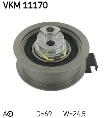 SKF Spannrolle, Zahnriemen (VKM 11170)