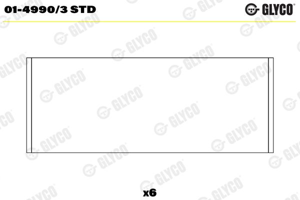 GLYCO Pleuellager (01-4990/3 STD)
