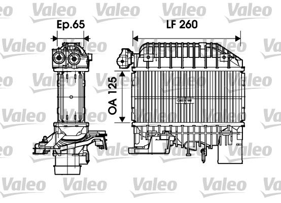 VALEO Ladeluftkühler (817698) 3276428176987 817698