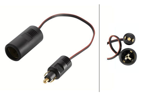 HELLA Adapter, Zigarettenanzünder (8KA 007 589-101) Thumbnail