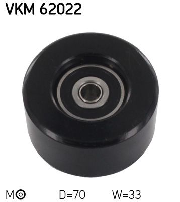 SKF Spannrolle, Keilrippenriemen (VKM 62022)