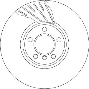 TRW Bremsscheibe (DF6612S)