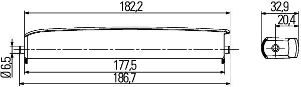 HELLA Tagfahrleuchte (2PT 980 850-001)