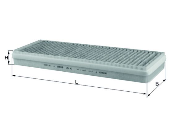 KNECHT Filter, Innenraumluft (LAK 43)