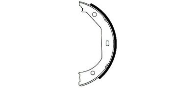 HELLA Bremsbackensatz, Feststellbremse (8DA 355 050-381) Thumbnail
