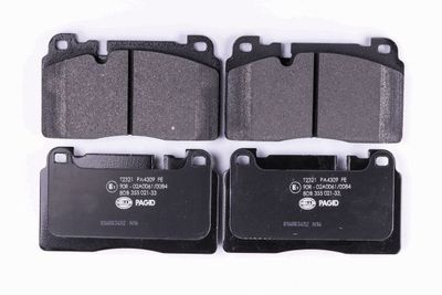 HELLA Bremsbelagsatz, Scheibenbremse (8DB 355 021-331)