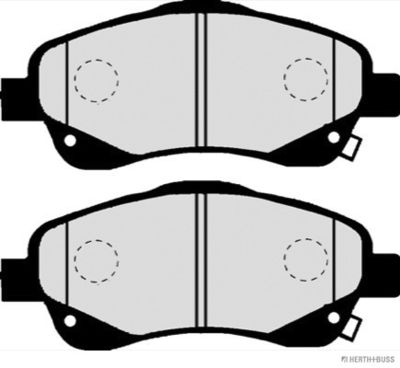 HERTH+BUSS JAKOPARTS Bremsbelagsatz, Scheibenbremse (J3602112)