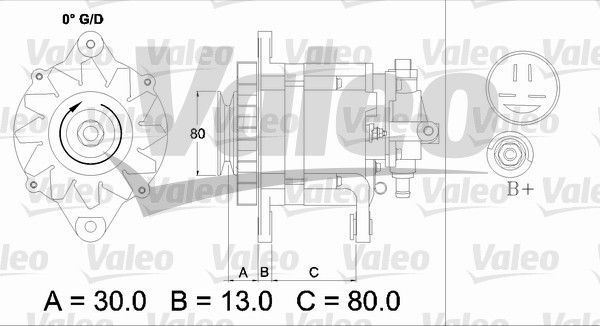 VALEO Generator (436725)