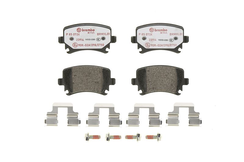 BREMBO Bremsbelagsatz, Scheibenbremse (P 85 073X)