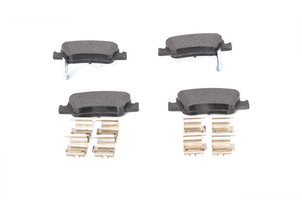 BOSCH Bremsbelagsatz, Scheibenbremse (0 986 494 651)