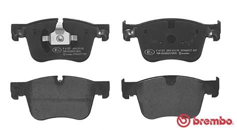 BREMBO Bremsbelagsatz, Scheibenbremse (P 61 127)