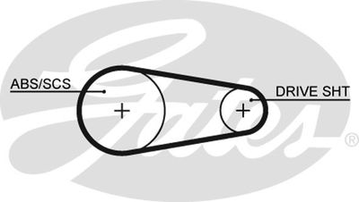 GATES Zahnriemen (5203XS) Thumbnail