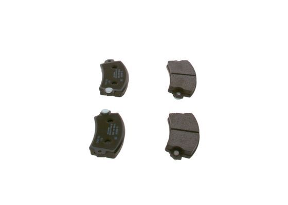 BOSCH Bremsbelagsatz, Scheibenbremse (0 986 461 396)