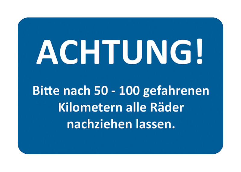 Kundendienstaufkleber Räder nachz. VE250 (7410-004-002) | NORMFEST Kundendienstaufkleber Räder nachz. VE250 (7410-004-002) | NORMFEST