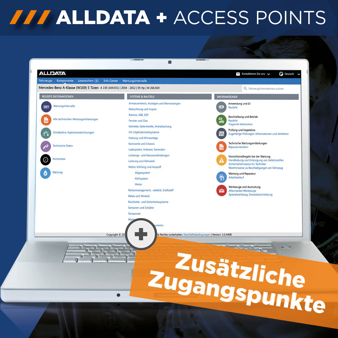 ALLDATA Repair - Dein Zugang zu originalen Reparaturdaten