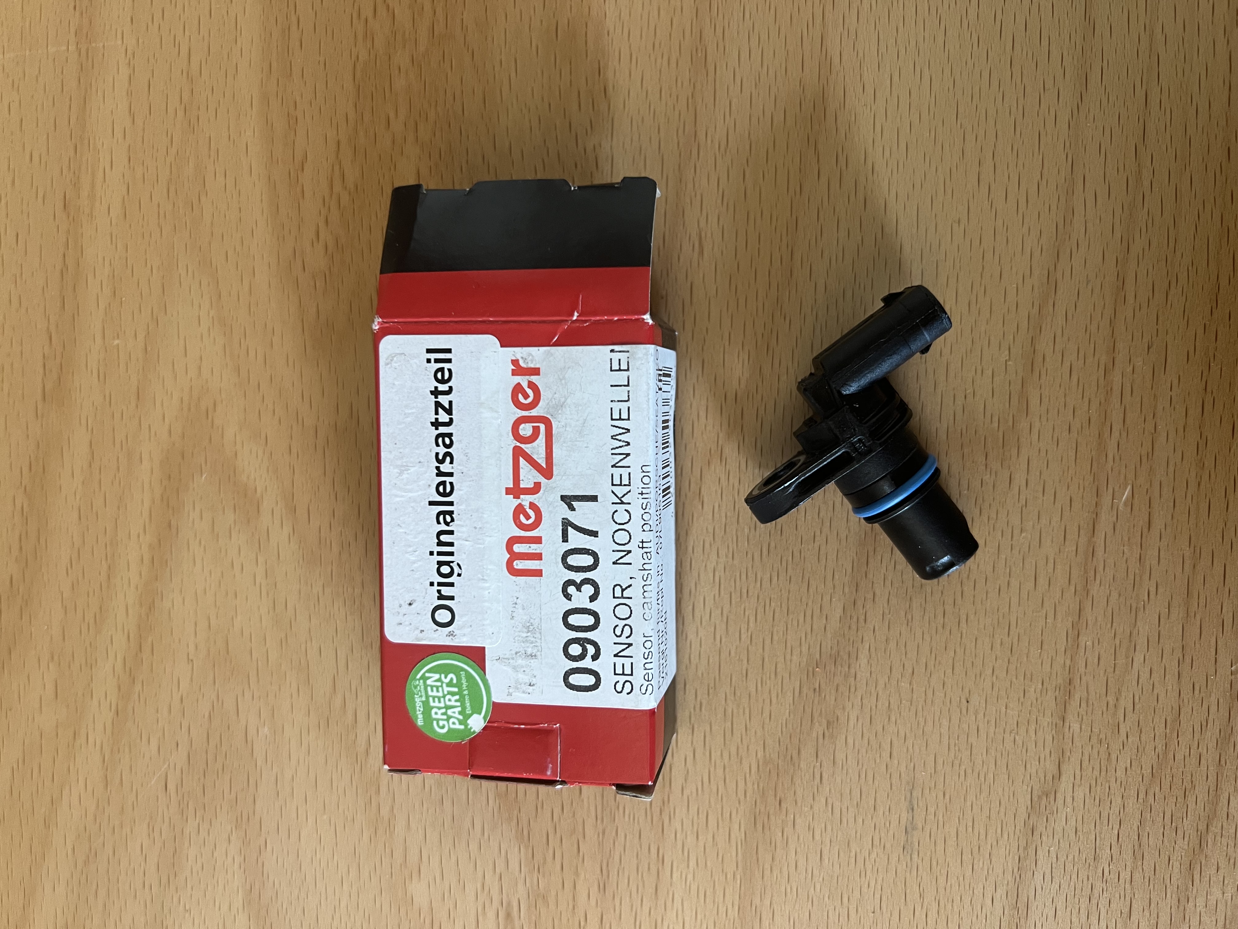 VERSANDRÜCKLÄUFER - METZGER Sensor, Nockenwellenposition (0903071) 