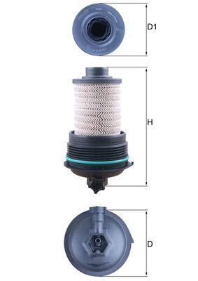 MAHLE Kraftstofffilter (KX 532)