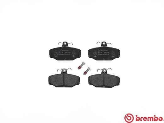 BREMBO Bremsbelagsatz, Scheibenbremse (P 24 018)