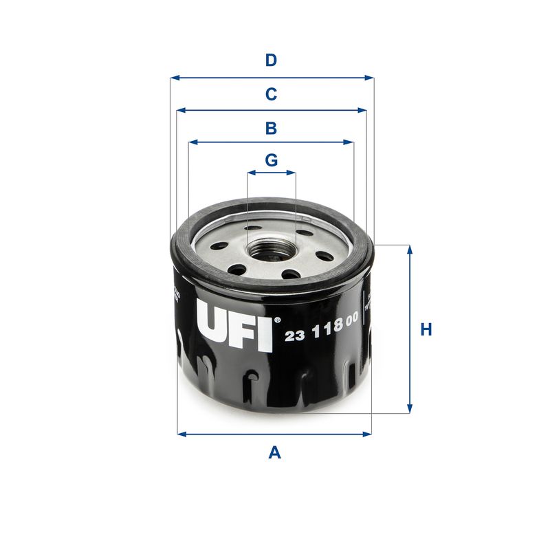 UFI Ölfilter (23.118.00)