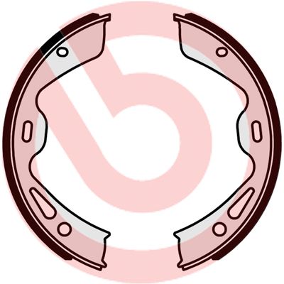 BREMBO Bremsbackensatz, Feststellbremse (S 65 504)