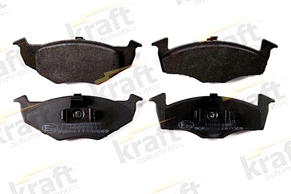 KRAFT AUTOMOTIVE Bremsbelagsatz, Scheibenbremse (6000345)