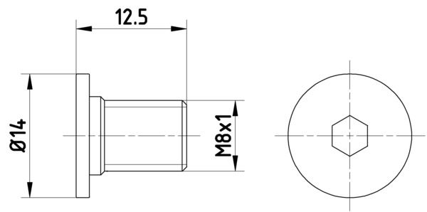 TEXTAR Schraube, Bremsscheibe (TPM0002)