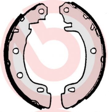 BREMBO Bremsbackensatz (S 68 522)