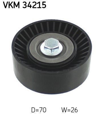 SKF Umlenk-/Führungsrolle, Keilrippenriemen (VKM 34215)