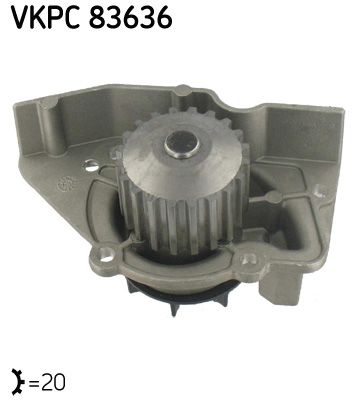 SKF Wasserpumpe, Motorkühlung (VKPC 83636)