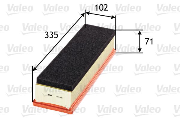VALEO Luftfilter (585049)