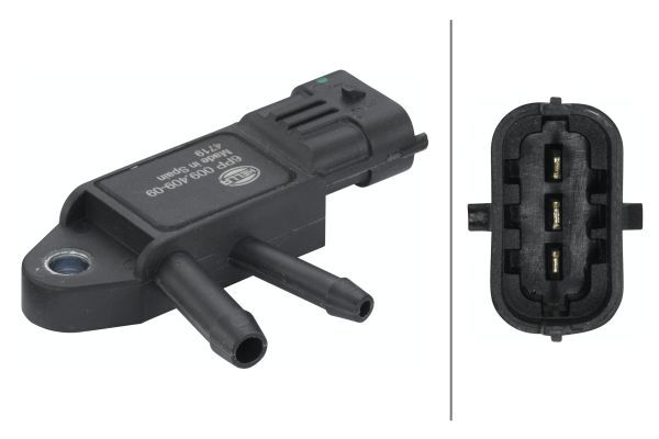 HELLA Sensor, Abgasdruck (6PP 009 409-091)