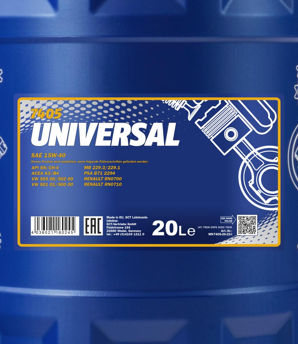 MN Universal 15W-40