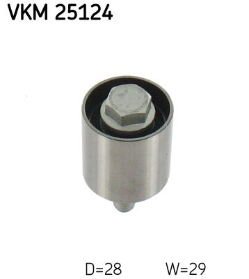 SKF Umlenk-/Führungsrolle, Zahnriemen (VKM 25124)