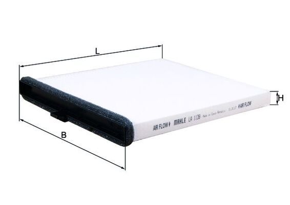 KNECHT Filter, Innenraumluft (LA 1139)