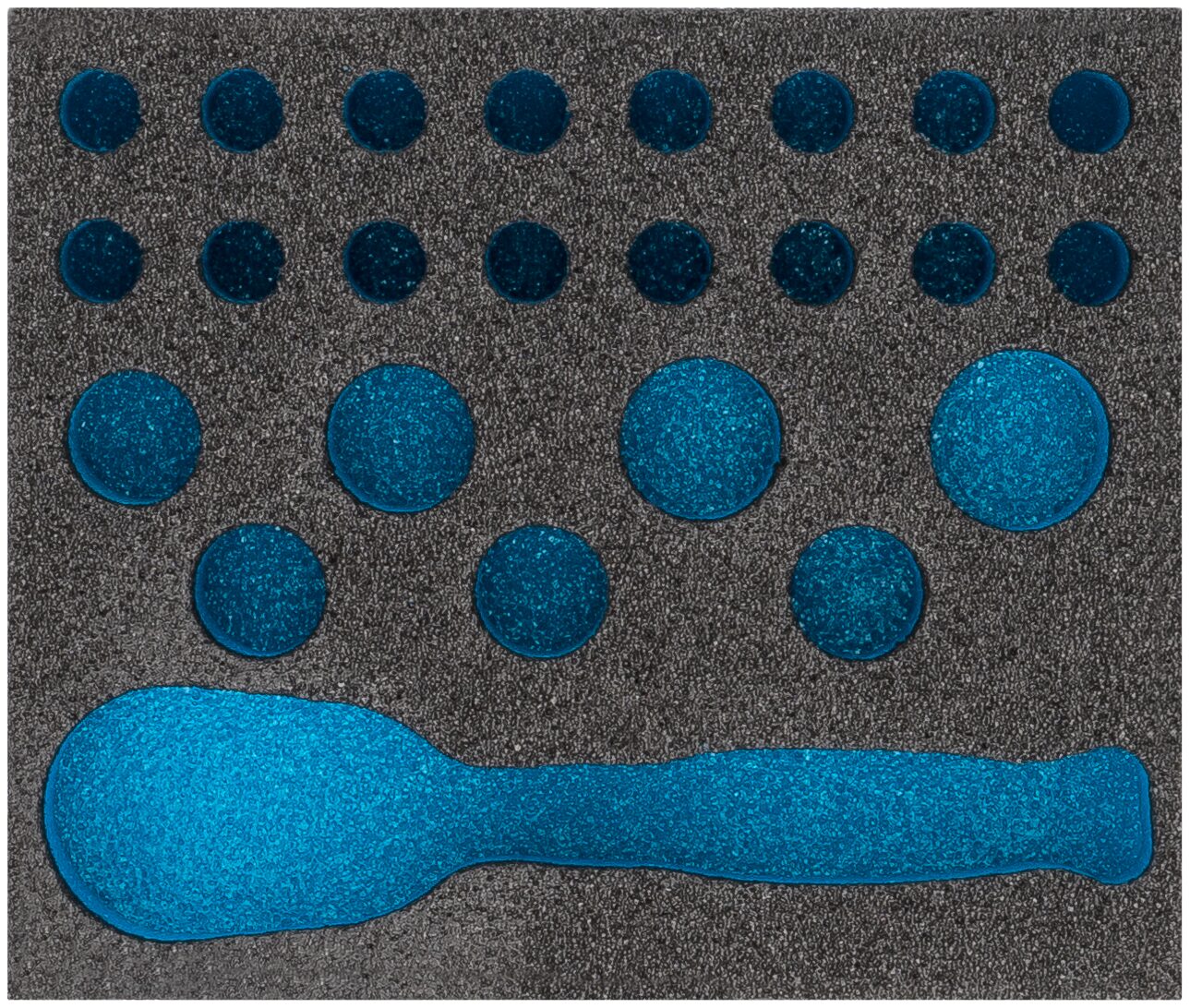 HAZET 2-Komponenten Weichschaum-Einlage 163-431L HAZET 2-Komponenten Weichschaum-Einlage 163-431L