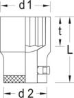 GEDORE Steckschlüsseleinsatz (6272240) Thumbnail