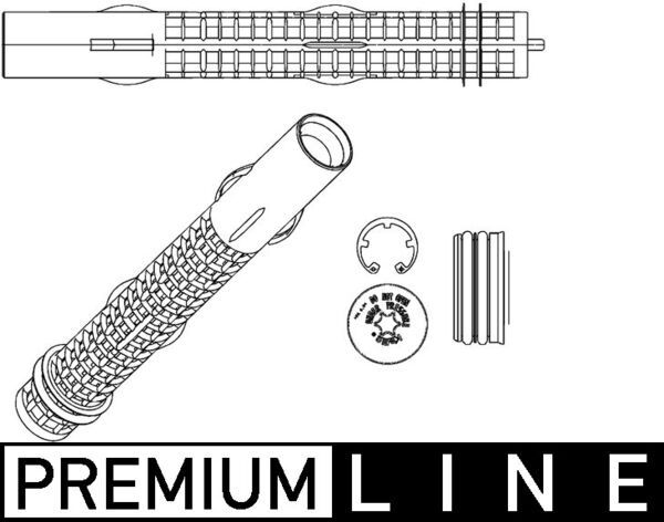 MAHLE Trockner, Klimaanlage (AD 287 000P)
