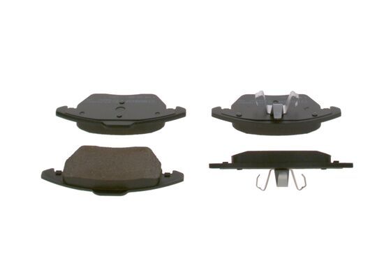 BOSCH Bremsbelagsatz, Scheibenbremse (0 986 424 825)