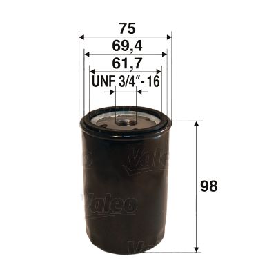 VALEO Ölfilter (586005)